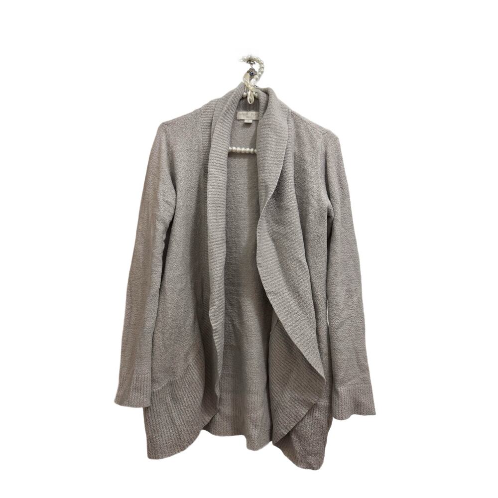 Barefoot Dreams Size xs gray grey cardigan cozychic lite light sweater shawl